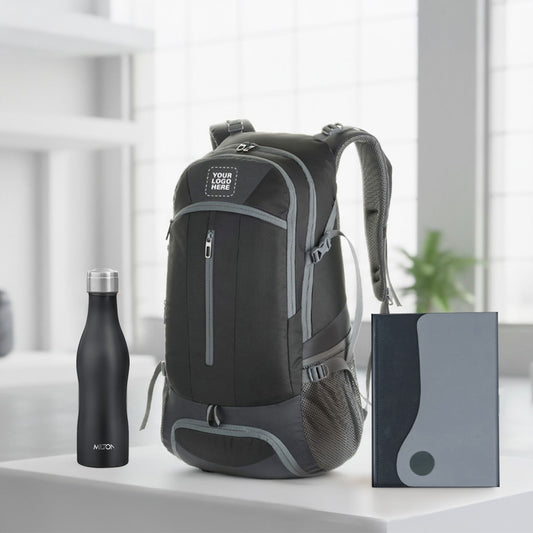 Corporate Gifting Set – Travel Backpack, Milton Water Bottle & Diary