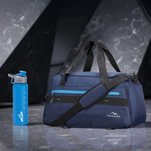 Active Worklife Gift Combo – Branded Duffle Bag with Milton Water Bottle