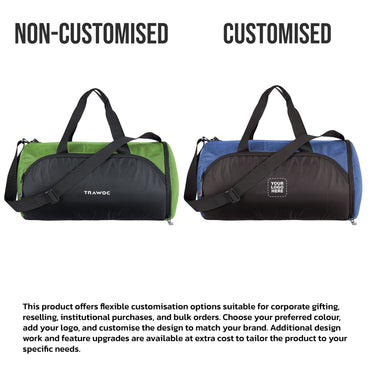 TMPB02 - 30L Gym, Sports & Travel Duffle , Unisex Duffel Bag with Shoe Compartment