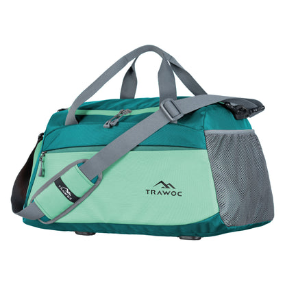 TMPB01 -  40L Duffle Bag, Travel Weekender Bag for men & women with Shoe Compartment, Water-Resistant