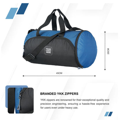 TMPB02 - 30L Gym, Sports & Travel Duffle , Unisex Duffel Bag with Shoe Compartment