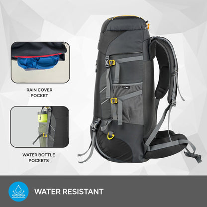 Flyspeck 65 L Travel Backpack with Lightweight Build & with Multi-Pocket Design