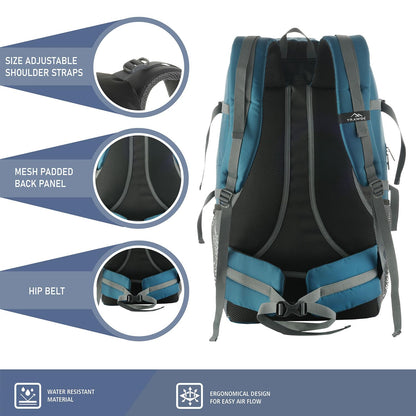 BLAZE 55 L Travel Backpack Daypack  for Camping Hiking Trekking