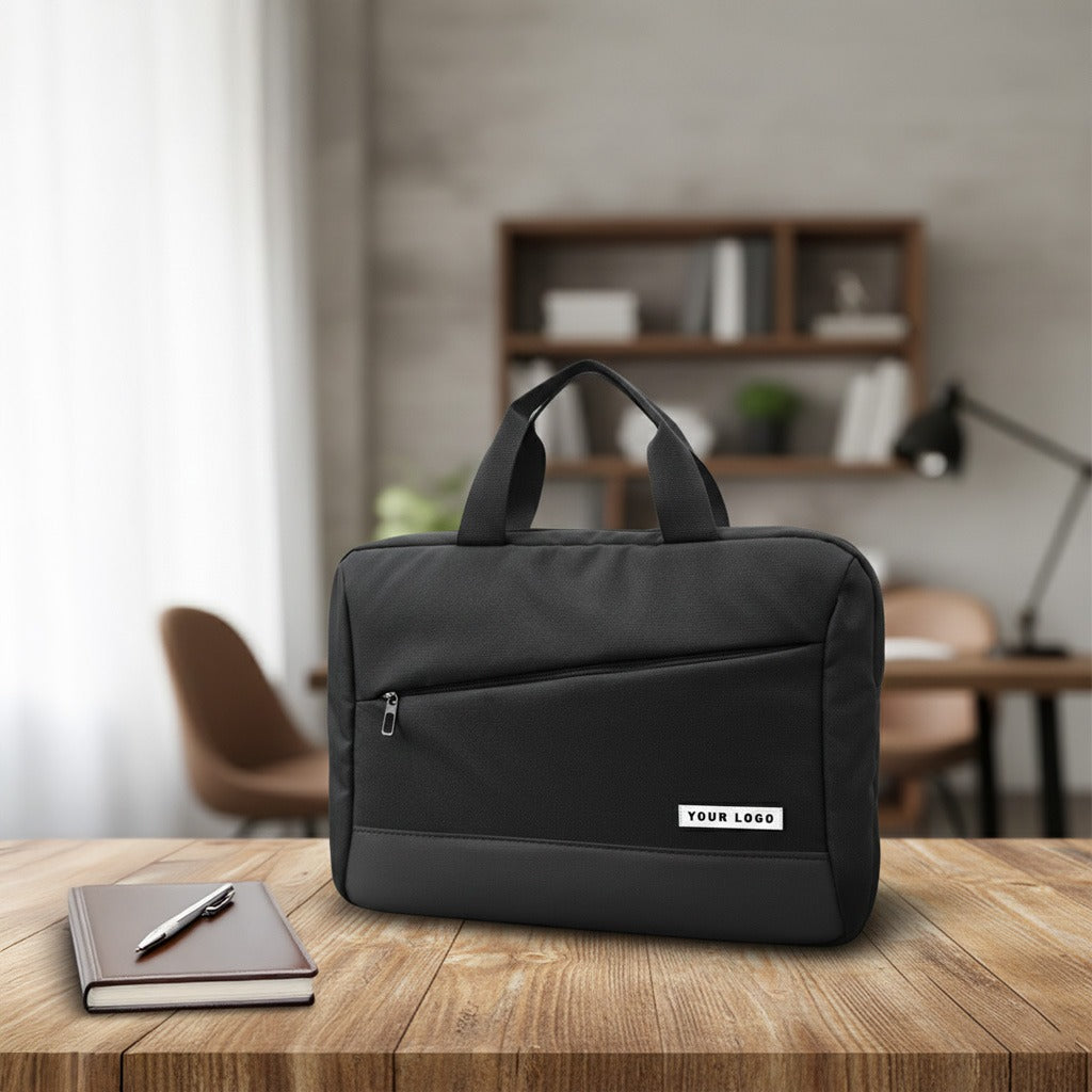 Executive Office Gift Set – Premium Laptop Bag, Diary & Pen (Custom Branding)