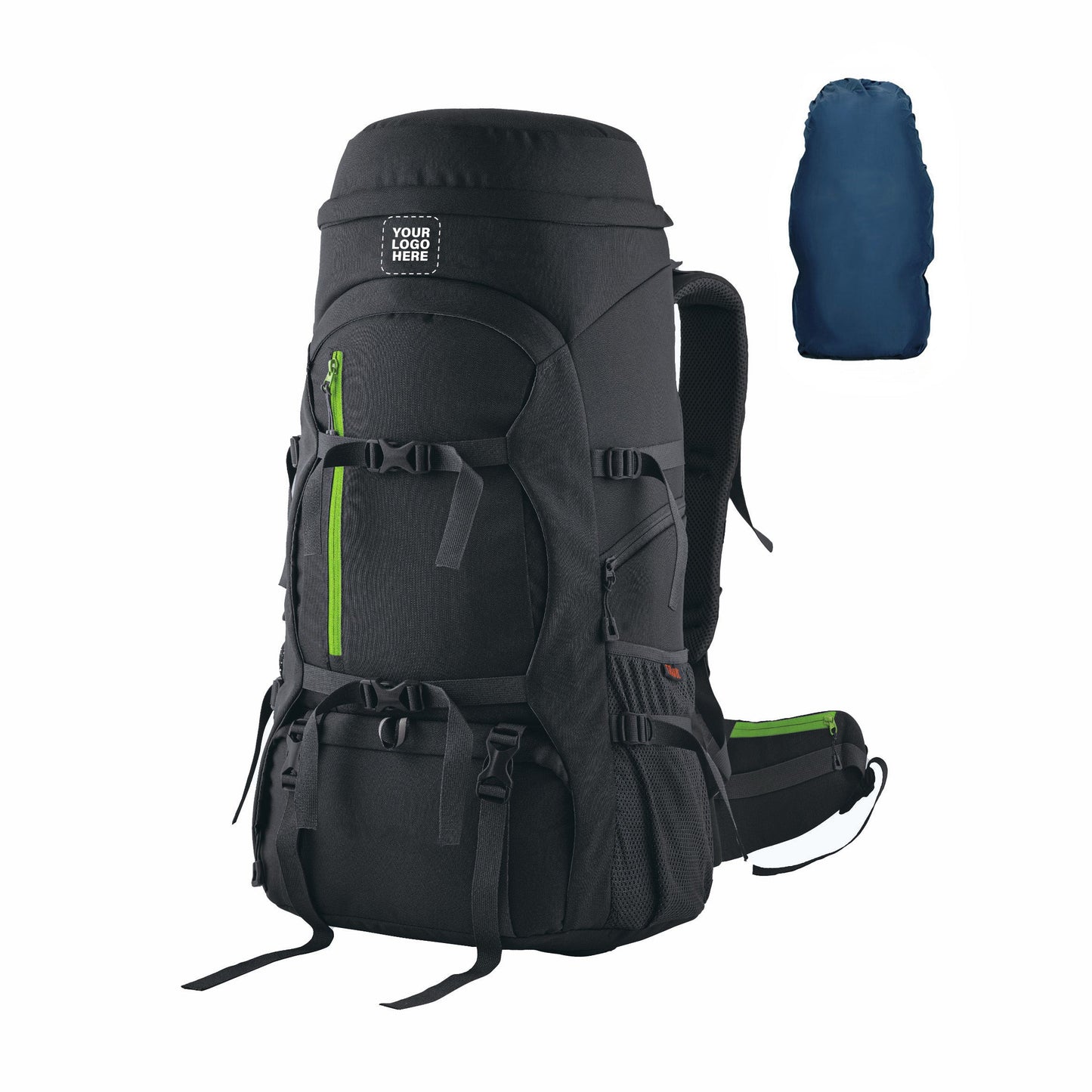 FUSION X 50 L internal frame Bag with Rain Cover and Shoe Compartment