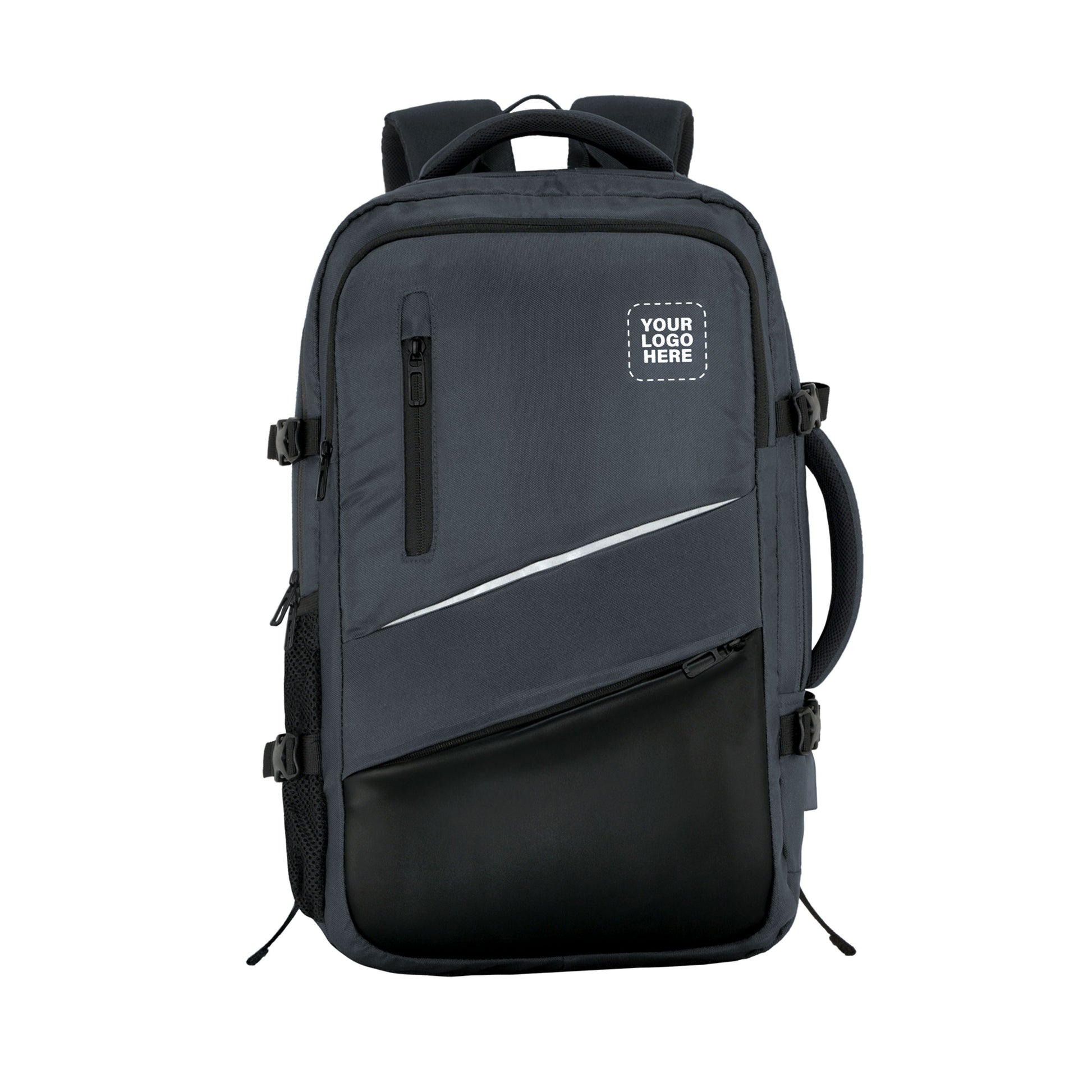 best laptop backpack with charger TPB02 25L Laptop Backpack-Black |Water Resistant, USB Charging Port, Padded Laptop Compartment