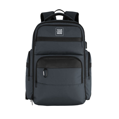 TPB03 - 30L  office & Travel Bag with 16-Inch Laptop Compartment, Suitcase-Style Opening, USB Charging