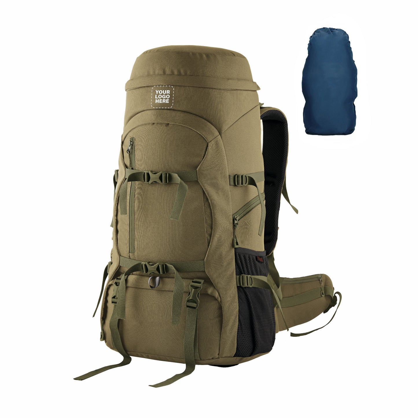 FUSION X 50 L internal frame Bag with Rain Cover and Shoe Compartment
