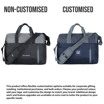 TMPB03 - Messenger Shoulder Bag with 16-inch Laptop Compartment |Durable Office and College Bag