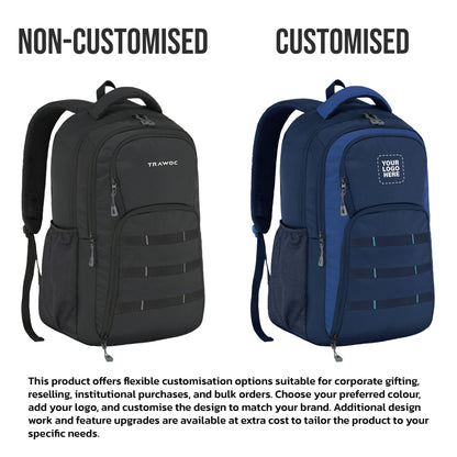 TPB05 - 35L  Office & Travel Bag with 16-Inch Padded Laptop Compartment, USB Charging Port